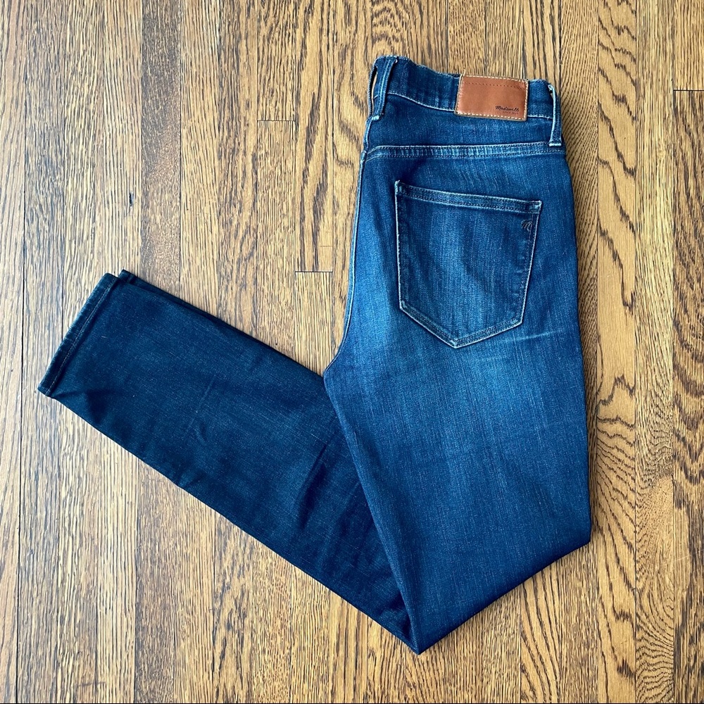 Madewell Dark Wash Ankle Highrise Jeans